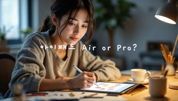  [Q&A] 디지털드로잉 아이패드, 프로 11인치 vs 에어 (M4 vs M3, 256GB vs 512GB) 뭐가 더 좋을까?