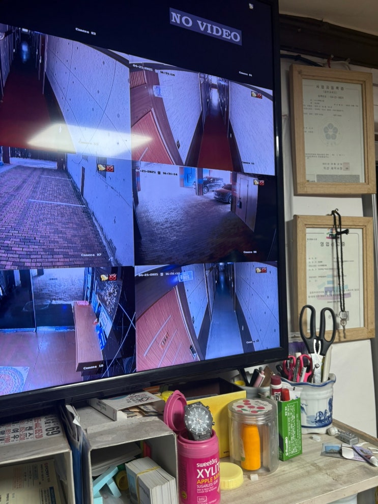  전주 CCTV 녹화기 수리 & HDD 교체 – 모텔 유지보수는 이렇게 합니다!