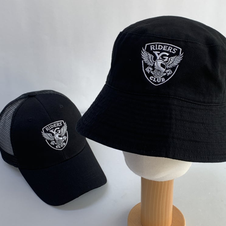  ️ [YG Riders Club 모자 제작 후기] 바이크 동호회를 위한 감성 자수 캡 & 버킷햇 완성!