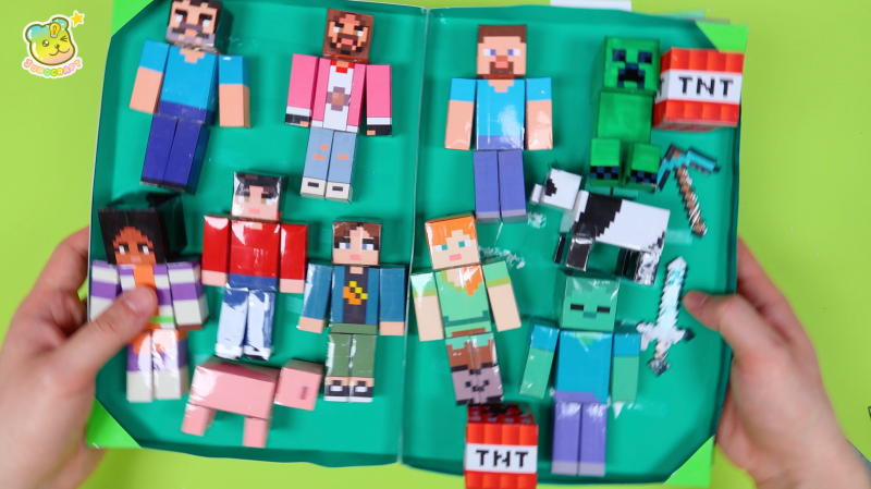 📦마인크래프트 게임책 만들기📗 무료도안📦Making MINECRAFT Movie Game Book📗 : 네이버 블로그