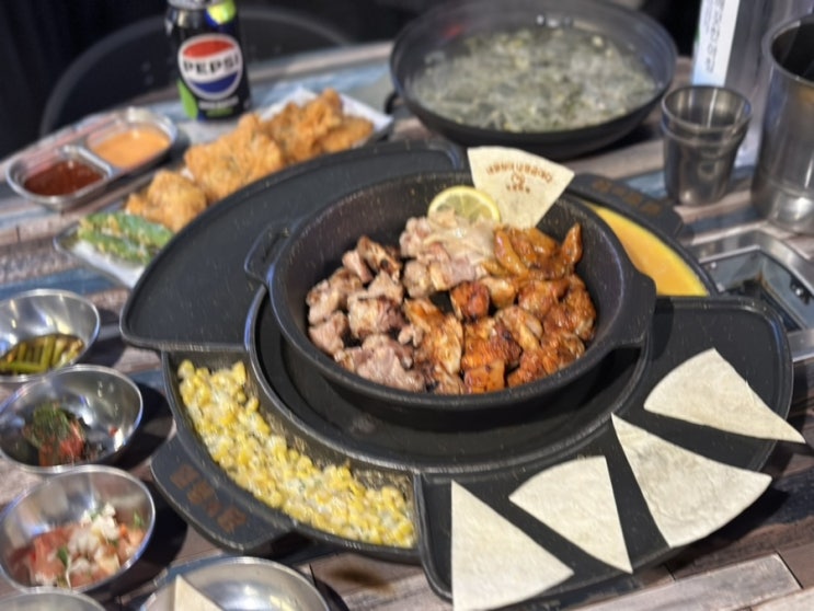  대구 침산동 열정의닭 단체모임으로 좋은 닭갈비 맛집