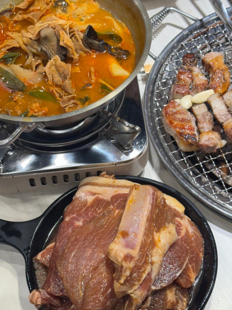  잠실 방이동 명륜진사갈비 신메뉴 샤브샤브 출시