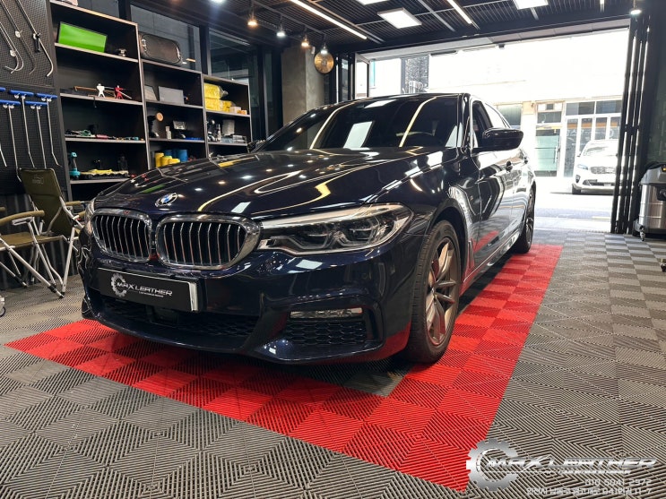  인천 자동차 BMW 520d 도어트림 손상 복원 실내복원
