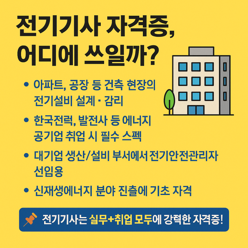 공대생 필수 스펙 ‘전기기사’, 광주제일학원에서 준비하세요!