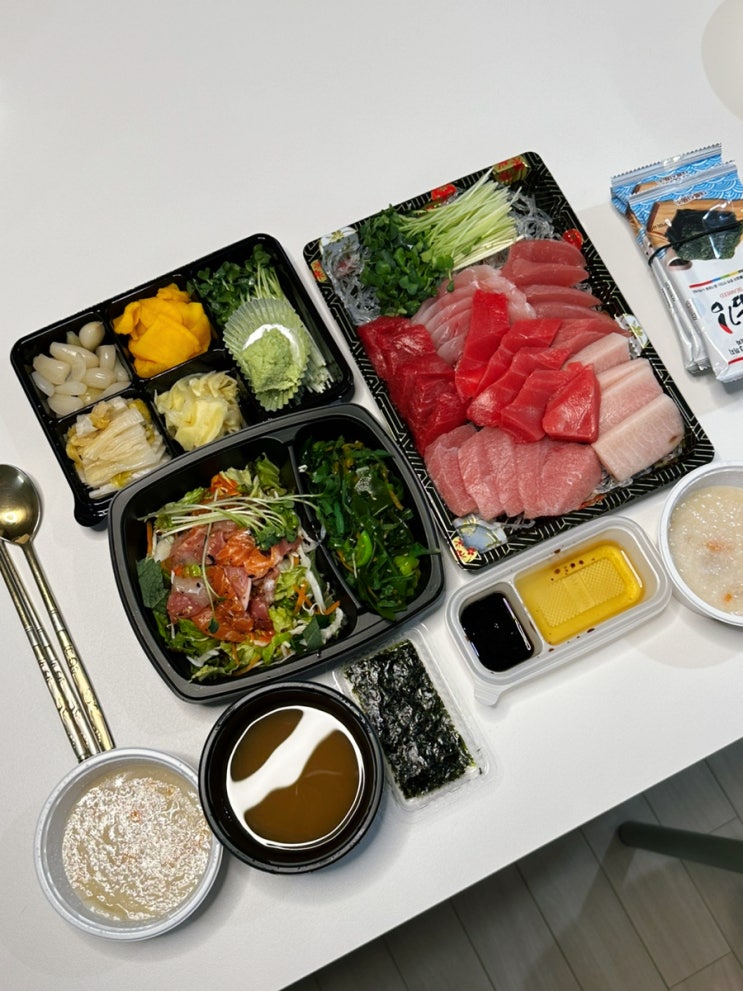  연희/남가좌동 참치 포장 맛집 서우참치초밥 두께 대박!