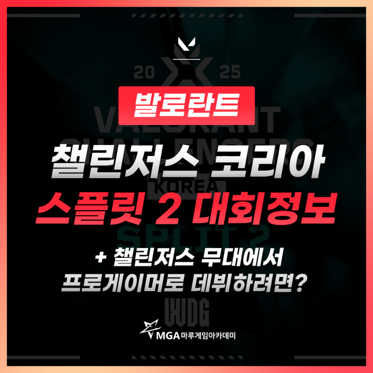 발로란트 챌린저스 코리아 총상금 및 경기 일정