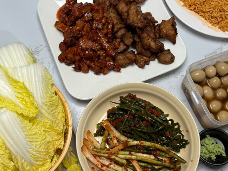 짜지않아 맛있는 품담식품관 학가산 국산파김치 알싸하고 시원한맛이 일품 쪽파김치