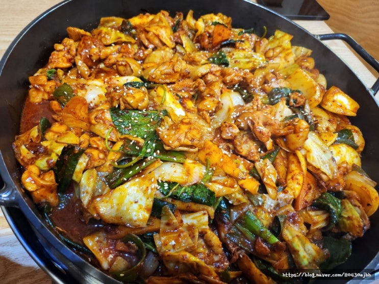  포일동닭갈비 대웅맛집 무청닭갈비 후기