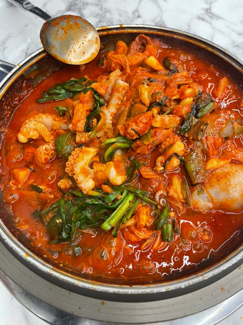송도 골프존카운티(구. 송도 오렌지듄스cc) 근처 맛집! (feat. 낙지전골)