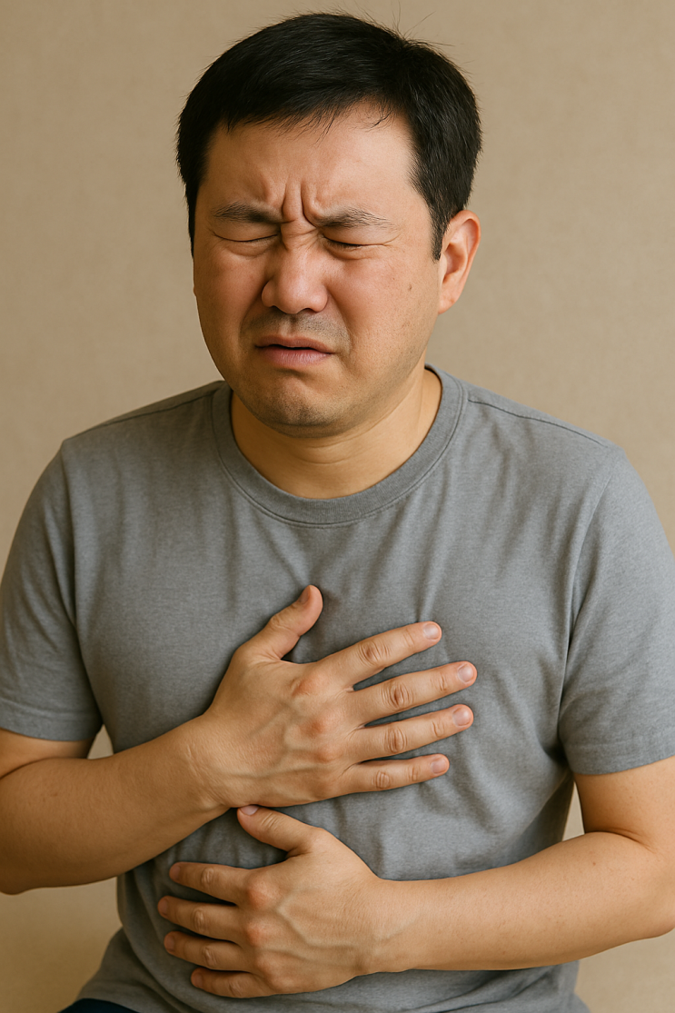  노원 트림, 가슴 답답함, 속 불편함…혹시 ‘담적’ 때문일까요?