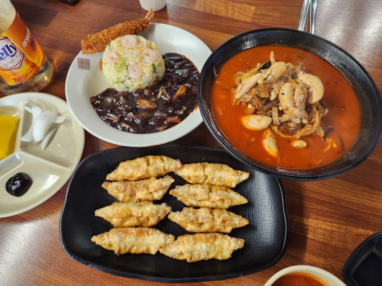  춘천 제주탐라짬뽕 / 알폭탄짬뽕 한정 새우볶음밥 !