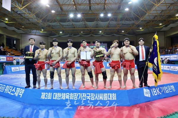  보성군, 제3회 대한체육회장기 전국장사씨름대회 성황리 마무리