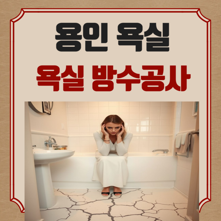  용인 아파트 화장실 서천동 영덕동 거실 천장 방수공사