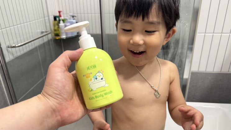  유아바디워시 키즈텐 그린세라 센텔라 모이스처로 민감한 아이 피부 보호하기