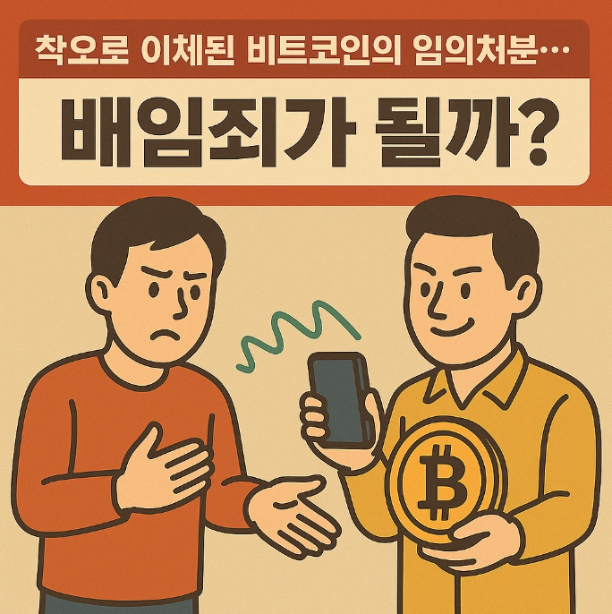착오송금된 비트코인의 임의처분, <b>배임죄</b>가 될까?