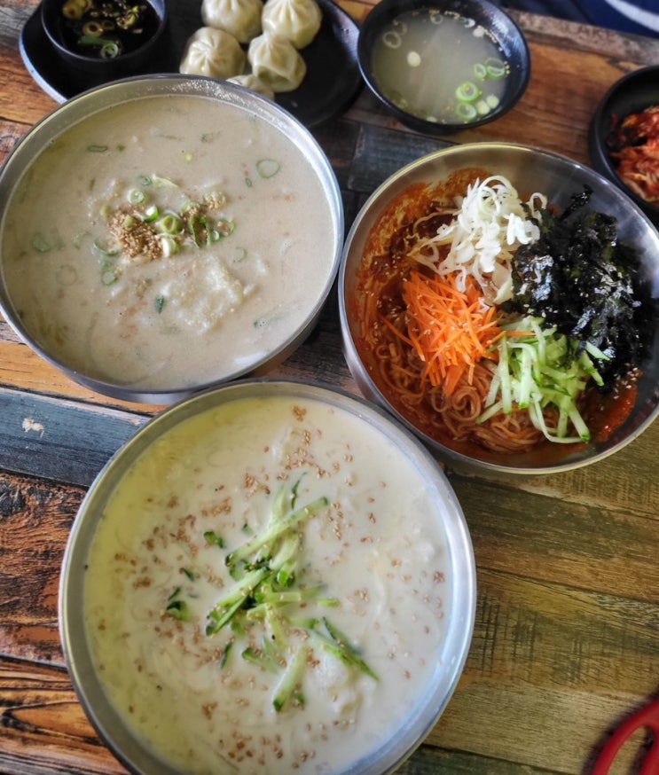  광교산 콩국수 맛집 홍두깨손칼국수