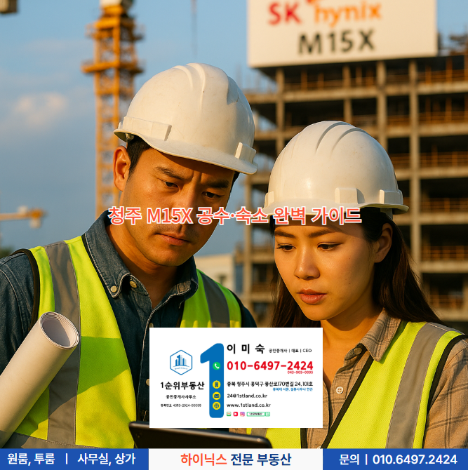  청주 M15X 공수·숙소 완벽 가이드