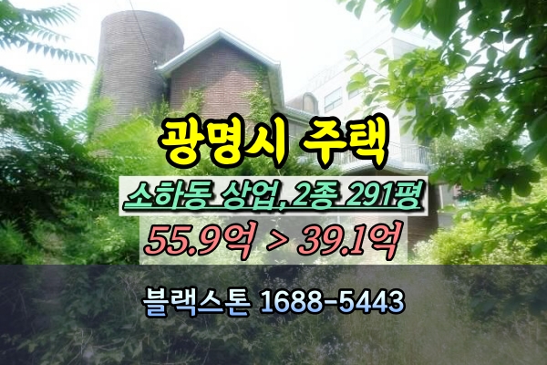  광명시 소하동 대지 300평 매매 공가 포함 경매물건 50억