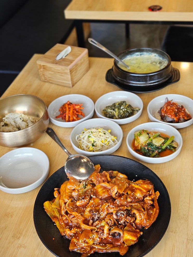  양평한정식 서종맛집, 쭈꾸미 불맛 좋은 시래마을 문호리점