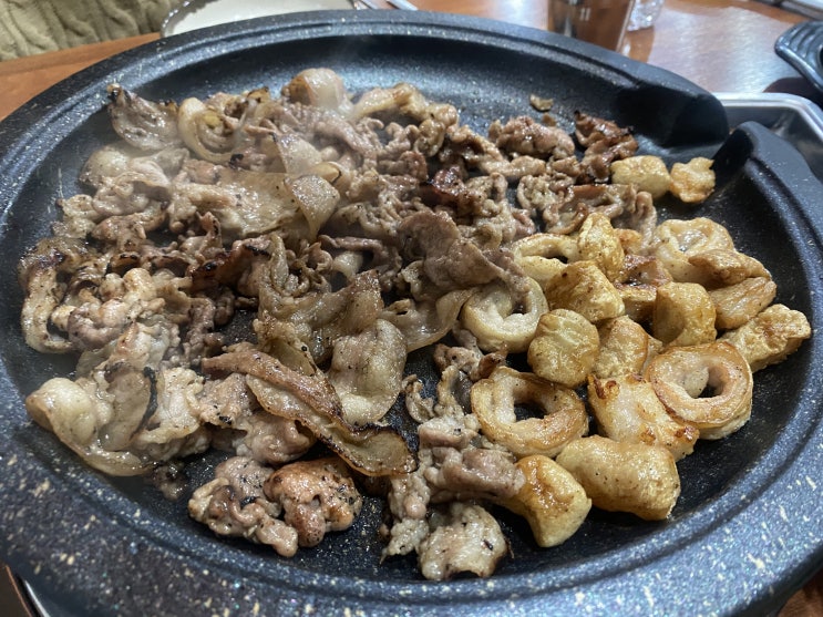  [천안/두정동] 연탄 불고기&막창 맛집! 두정동 술집 추천! "장대포연탄불고기 두정점"