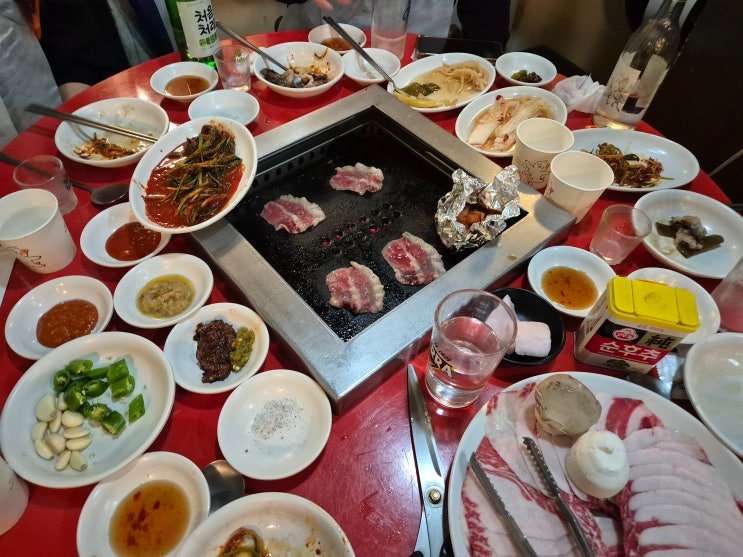  종로 스프주는 고기집 홍지로스