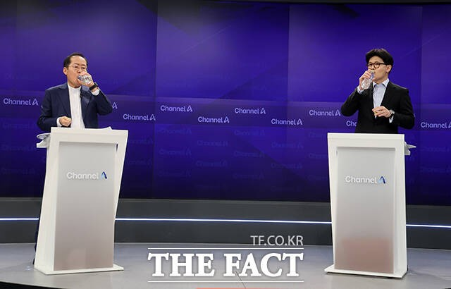 [속보] <b>한동훈</b> vs <b>홍준표</b>, 난타전 <b>토론</b>! 과연 승자는?