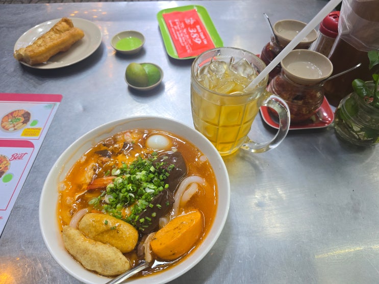  호치민 7군 게살국수 반깐꾸아 맛집