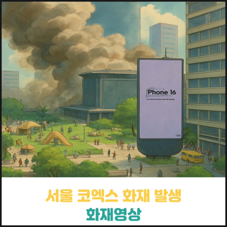서울 코엑스 화재 발생 서울 코엑스 화재 발생