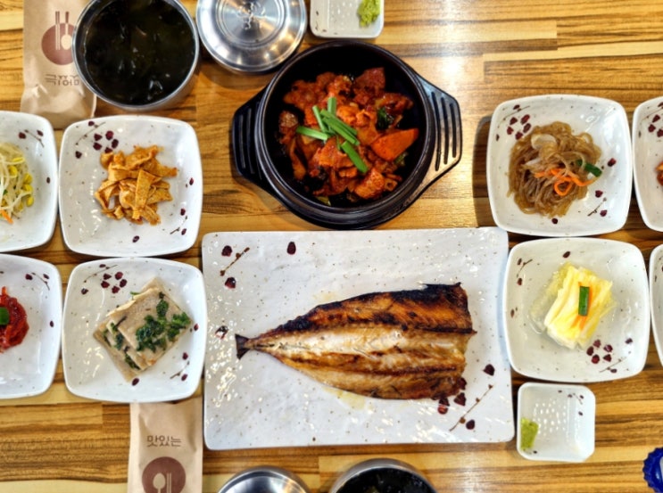  삼척 쏠비치 근처 맛집 오시기식당 방문기 제육볶음 생선구이 곤드레고기만두까지