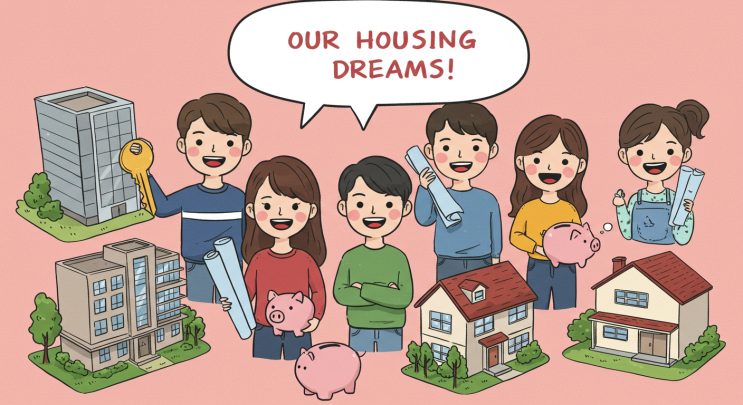   월세 탈출, 내 집 마련 꿈  포기하지 마세요! 나에게 맞는 청년 주거 안정 정책, 과연 무엇일까요?