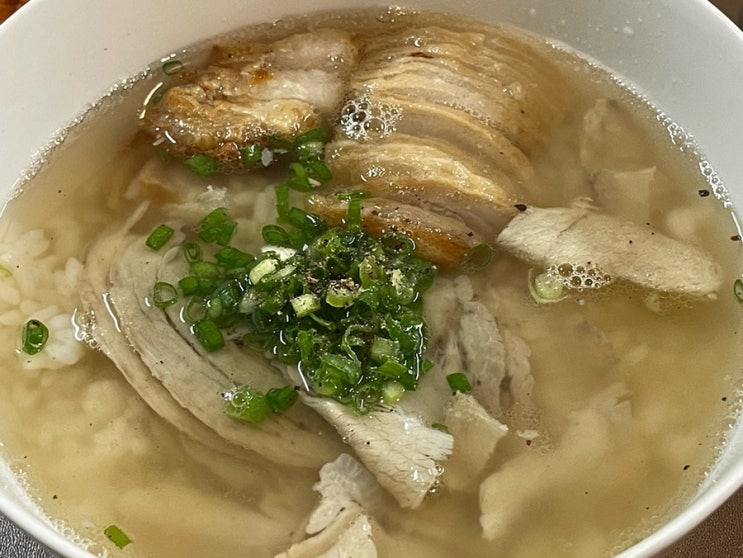  현지인이 추천하는 망원 국밥 맛집 송정