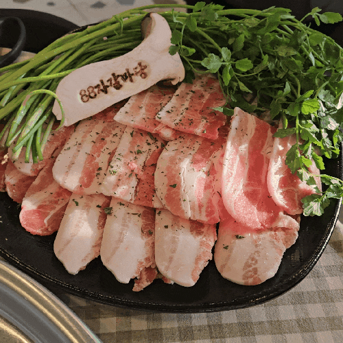  안산 와동 고기집 냉삼 맛집 가성비 좋은 88자갈마당