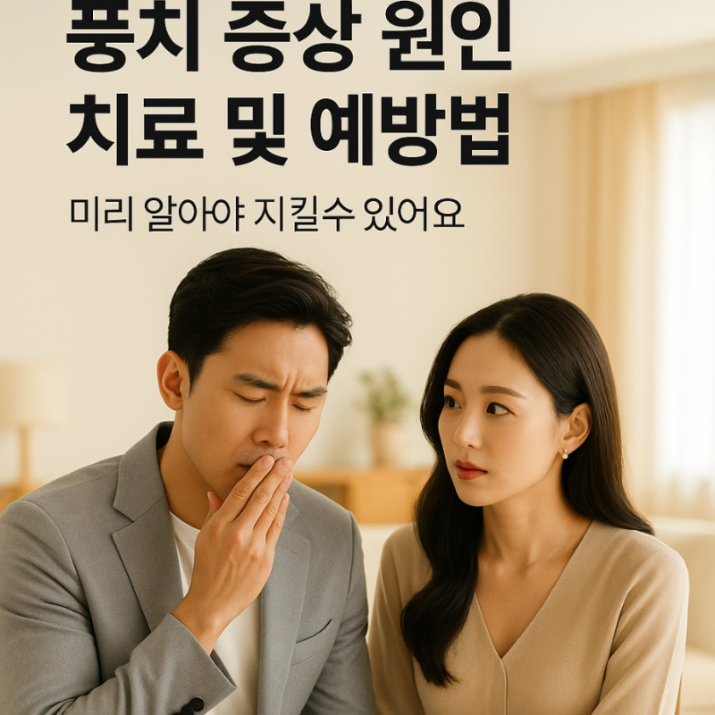 풍치증상·풍치원인·풍치치료·예방법 총정리