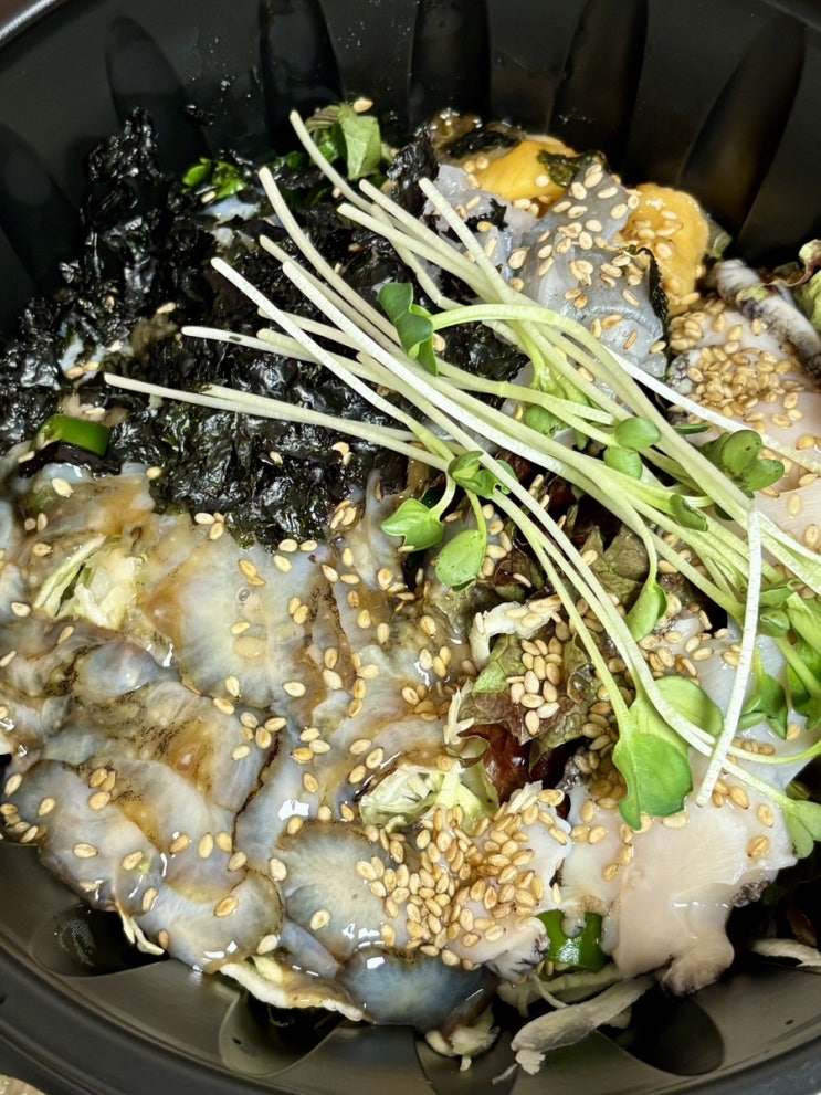  숙소에서도 바다 맛 그대로! 양양바다 횟집 포장
