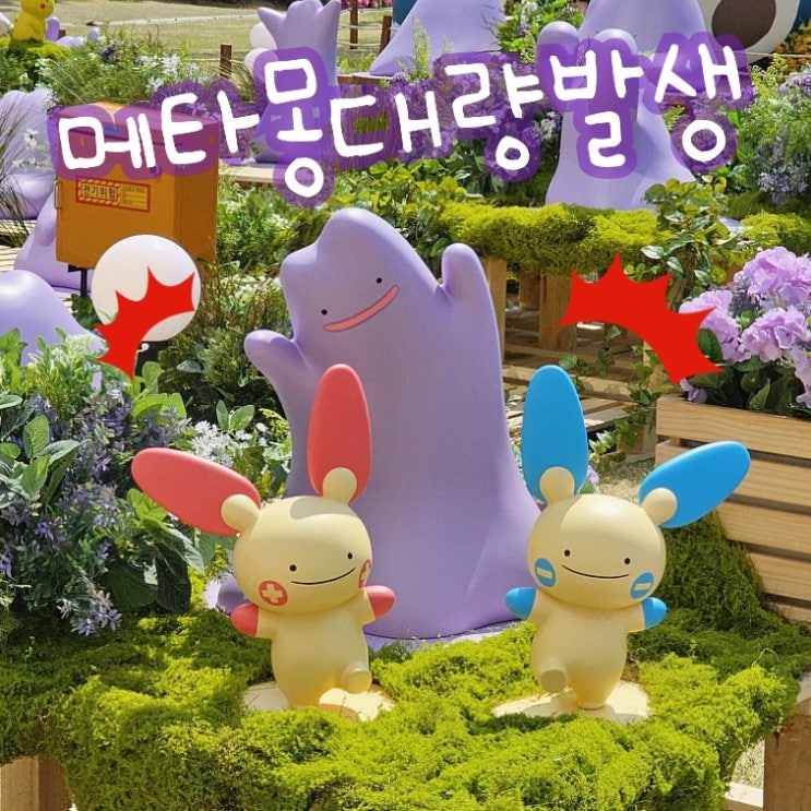  잠실 포켓몬타운 2025 메타몽 대량발생몽! 롯데월드몰