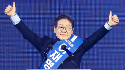  이재명은 위기 속에서 대통령이 됩니다.