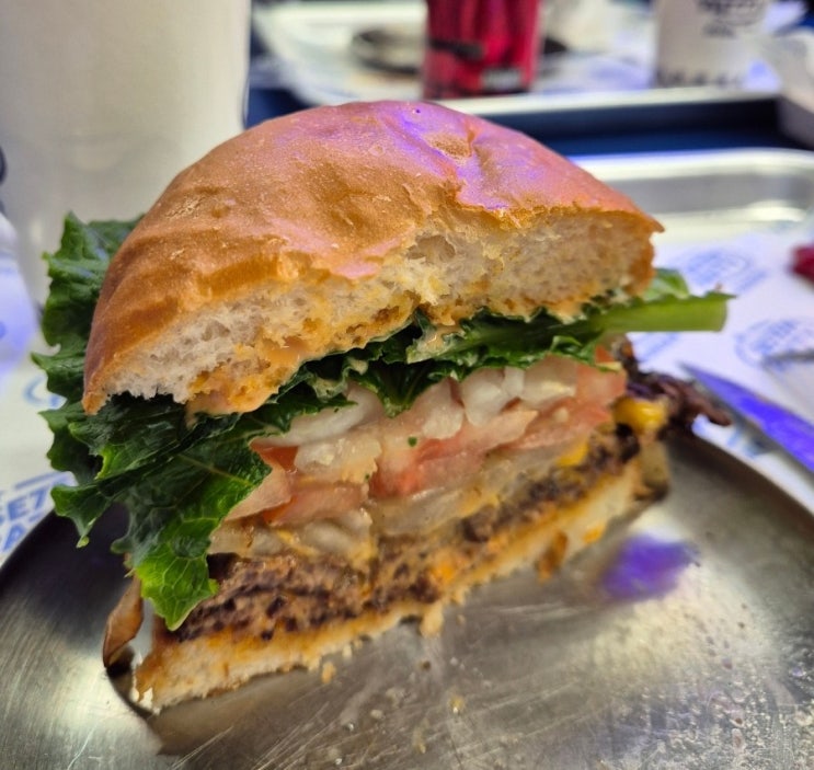 [용인 보정동 수제버거 맛집] 세븐패티버거 죽전점