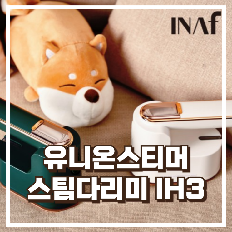  이나프 유니온스티머 건습식 스팀다리미 IH3 리뷰, 혜택가