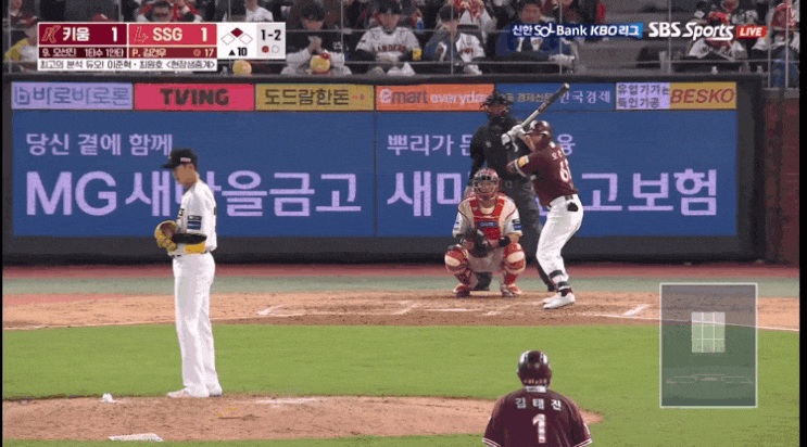 <b>키움</b>의 힘겨운 승리 - 4월 26일 SSG vs <b>키움</b> 경기 <b>키움</b> 중심... 