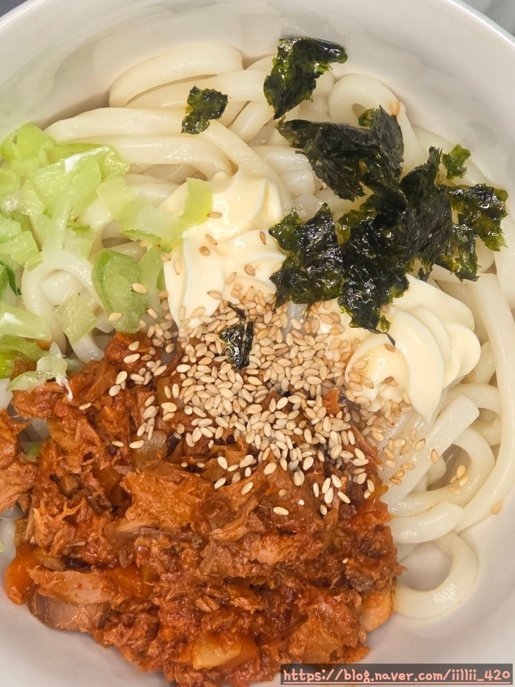  정보 공유 성시경 먹을텐데 참치비빔우동 간편한 요리