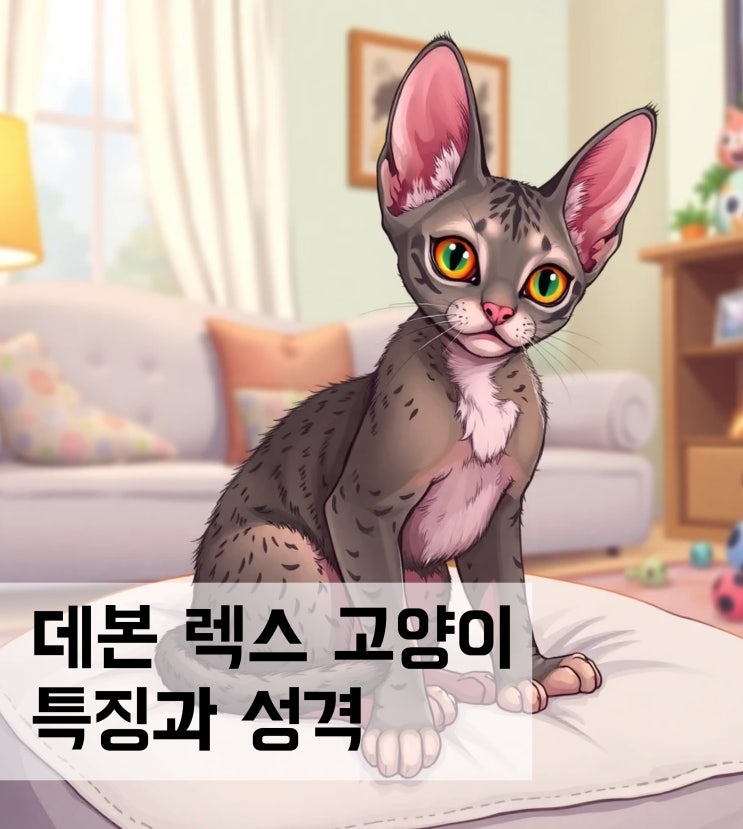 데본 렉스 고양이 특징과 성격