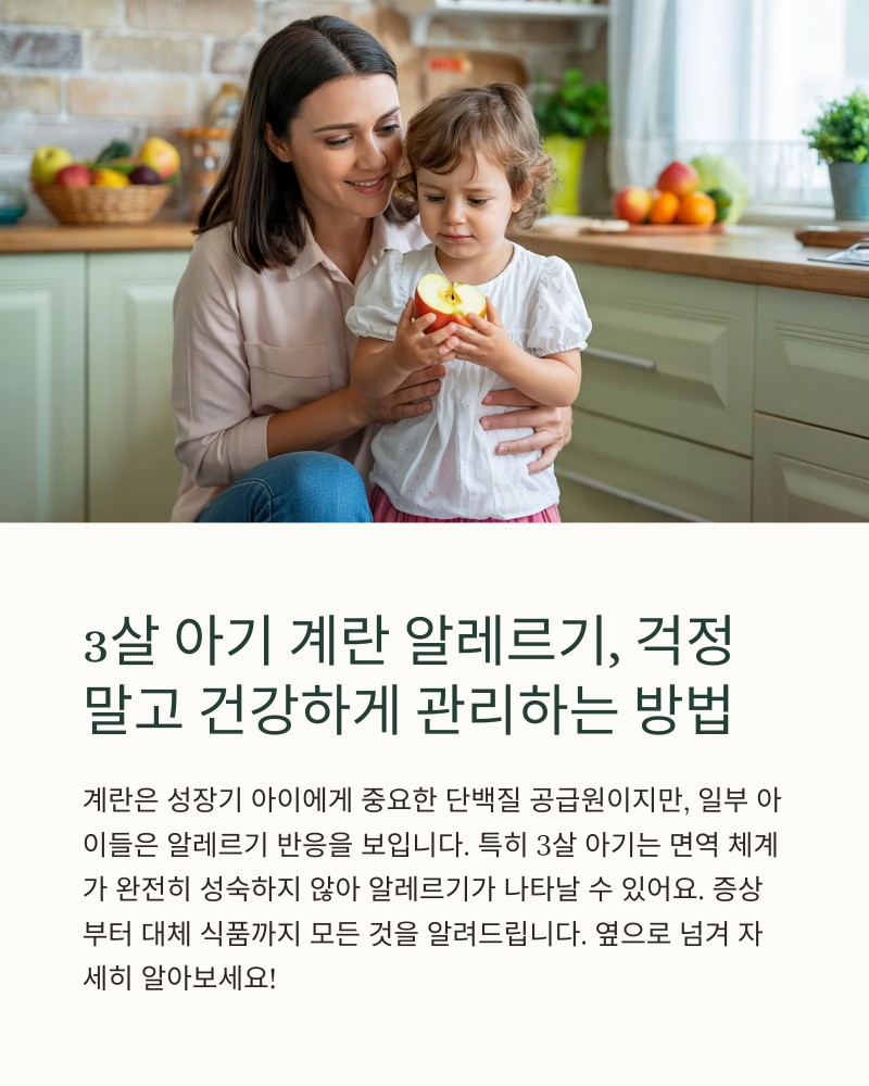 3살 아기 계란 알레르기: 증상, 주의할 음식, 대체 음식 맛있게 먹는 방법
