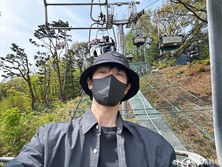  한국 온 중국 배우 <이윤예> 에버랜드 