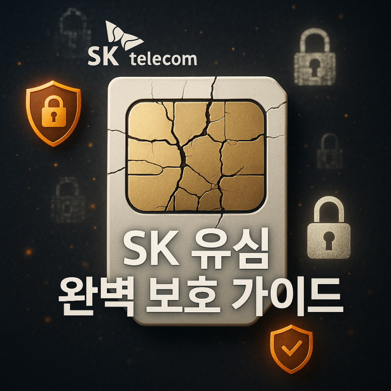 SKT 유심 완벽 보호 가이드: 무상교체부터 보호서비스까지
