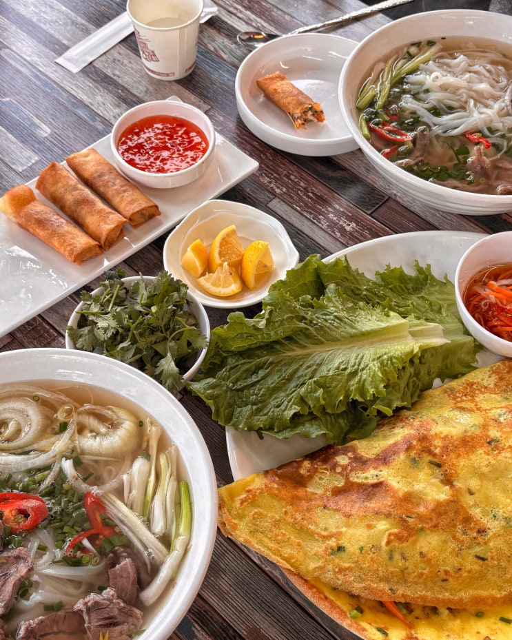  춘천 우두동 신상 맛집, 베트남 쌀국수 반쎄오 짜조 왕반쎄오 내돈내산 후기