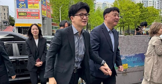  한동훈 “저는 여러분의 무기...여러분들의 꿈을 제가 이루겠다”