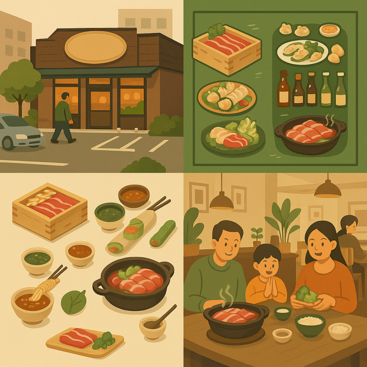  남양주 다산동 ‘일공공샤브’ 편백찜·샤브샤브 무한리필 방문 후기