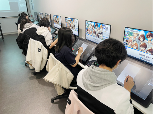  드로잉태블릿  머리카락 그리기 꿀팁 대방출