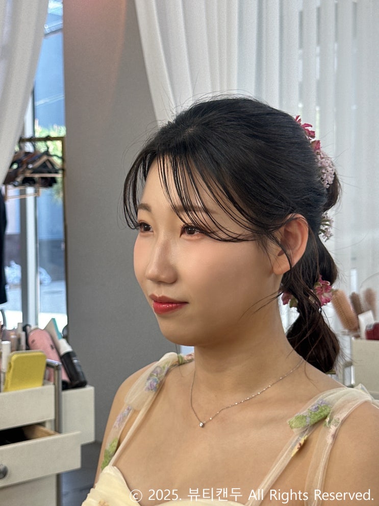  강남 헤어 메이크업샵 제이바이루나에서 웨딩메이크업 후기!