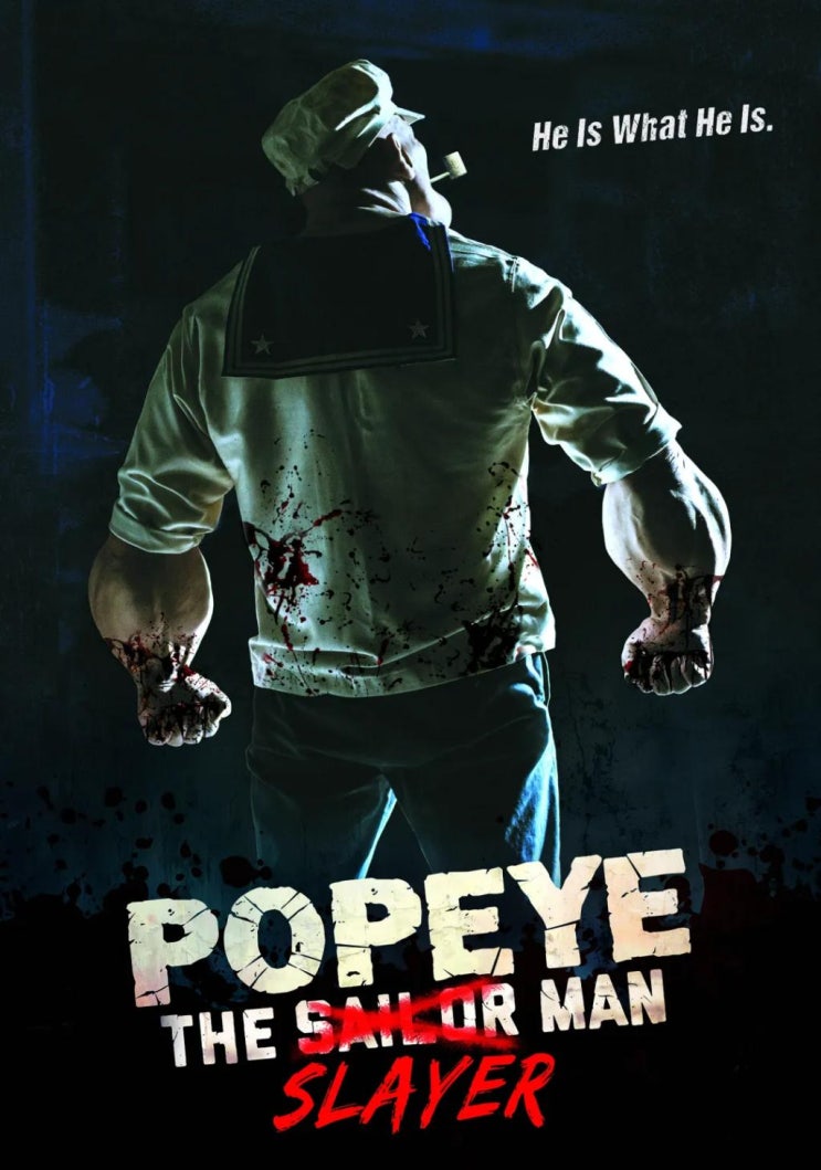  영화 뽀빠이 더 슬레이어 맨(popeye the slayer man,2025) 슬래셔 호러 공포 (줄거리&예고편)